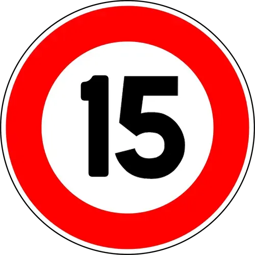 15mph